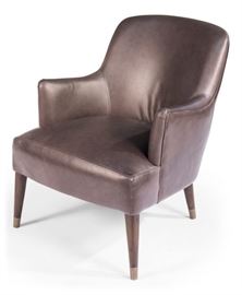 Sarreid Mont Blanc leather chair