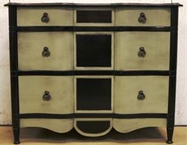 Polidor two color 3 drawer chest