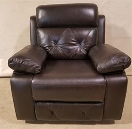 Leather Italia motion recliner
