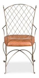 Sarreid Luca metal chair