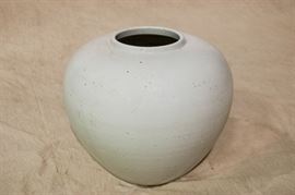 Large pottery vase