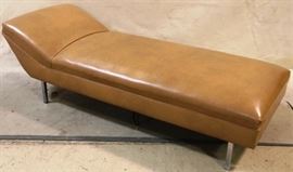 Mid-century chaise lounge