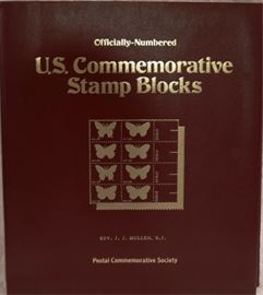 US Commemorative stamp blocks