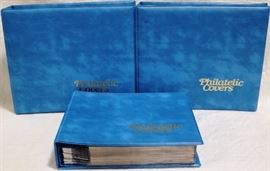 3 Books Philatelic covers