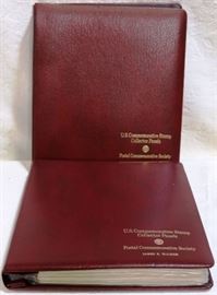 2 Books US commemorative stamps