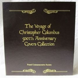 Columbus stamp covers collection