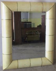 Modern History Vellum mirror