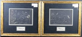 1969 Picasso erotics with COA