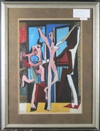 The Three Dancers giclee by Picasso