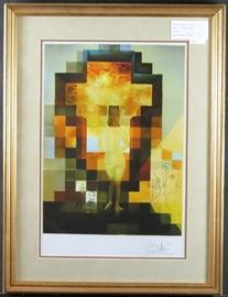 Lincoln Vision giclee by S Dali