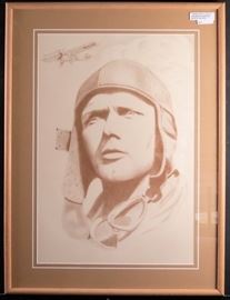 Spirit of St Louis with signature