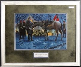 Civil War scenes by Mort Kunstler