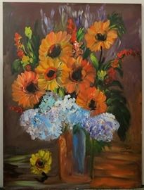 Original painting on canvas by Anna Sandhu Ray