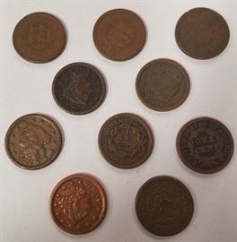 Large Cent Pieces