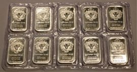 1 Ounce silver bars