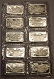 1 Ounce silver bars