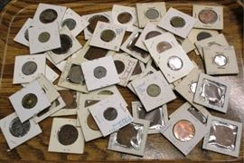 Several groups foreign coins