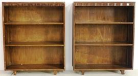 Matching pair bookshelves by Springfield