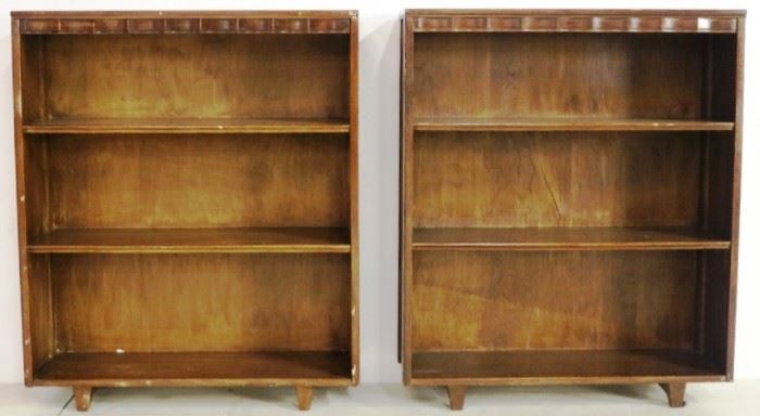 Matching pair bookshelves by Springfield