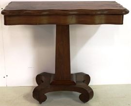 Period Empire game table