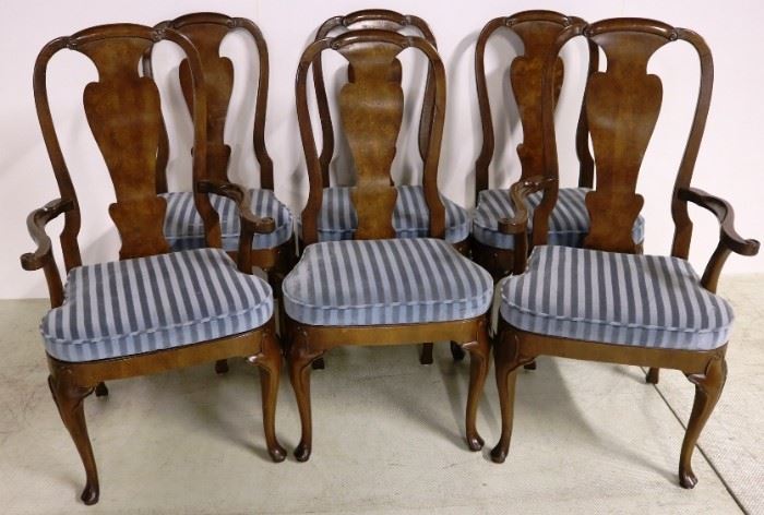 Great set of Queen Anne chairs by Harden