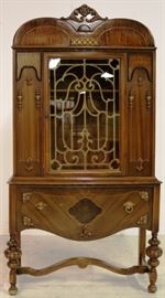 Fancy deco china cabinet