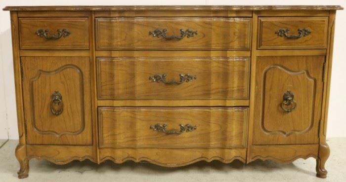 French serpentine front buffet