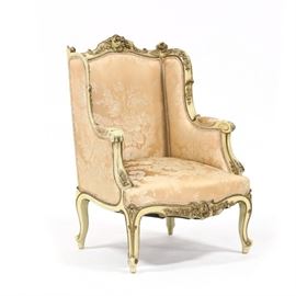French Rococo style Bergere