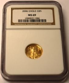 2006 $5.00 Gold Eagle MS69