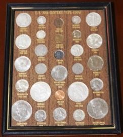 U.S. 20th Century Type Coins Set 