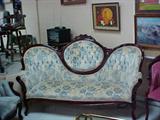 Beautifully upholstered Victorian sofa
