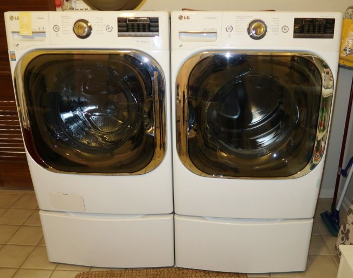 LG Steam Washer and Dryer