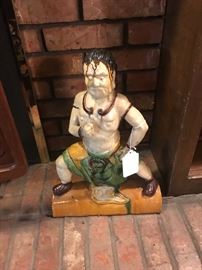 Ancient Roof Guard. Protected the Home! 