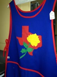 "Yellow Rose of Texas" apron