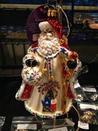 Christopher Radko ornament made for The Texas Rose Festival