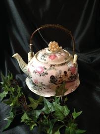 Antique teapot complete with lid