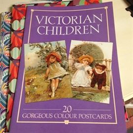 Postcard replicas of "Victorian Children"