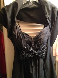 Elegant black ball gown
