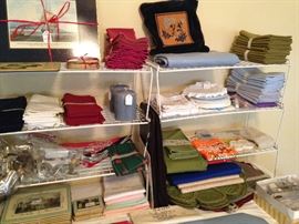 Placemats and napkins