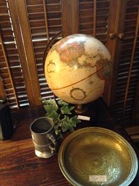 One of the many globes