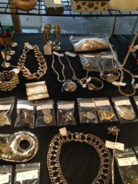 Some of the many jewelry selections