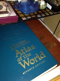 One of several world atlases
