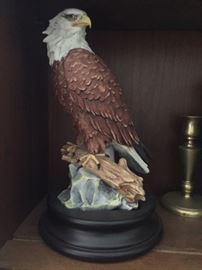 Kaiser of Germany Bald Eagle sculpture