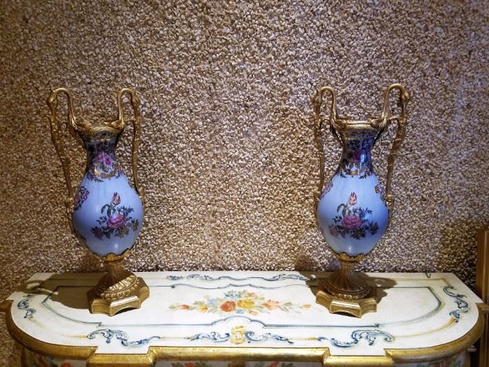 Pair of Contemporary Urns