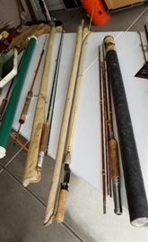 More fishing poles and equipment for sale.