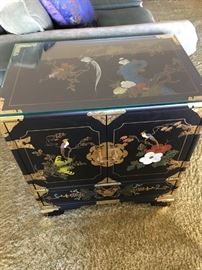 Chinese lacquer cabinet