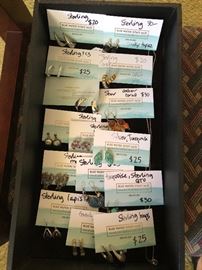 Sterling silver jewelry - and turquoise