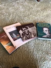 Collection of art books