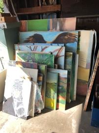 loads of original artwork - from the 1970's - today