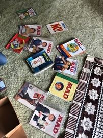 Collection of 1970's Mad Magazines and 1960's 1970's Surfer magazines